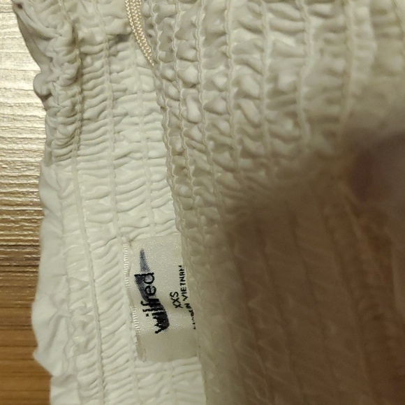 Wilfred xxs bonaventure tube top in white - Picture 4 of 5